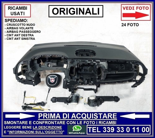 Kit airbag volante cruscotto - volante,